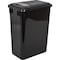 Hardware Resources Black 35 Quart Plastic Waste Container Lid CAN-35LID - alternate 2